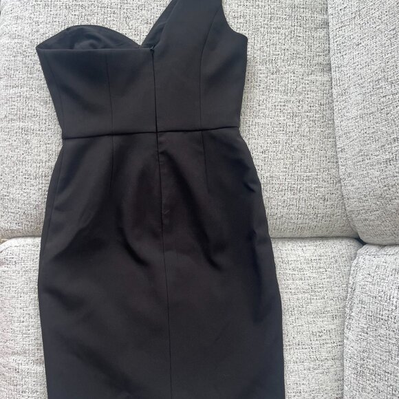 BCBGM Eve One Shoulder Dress - Picture 2 of 7